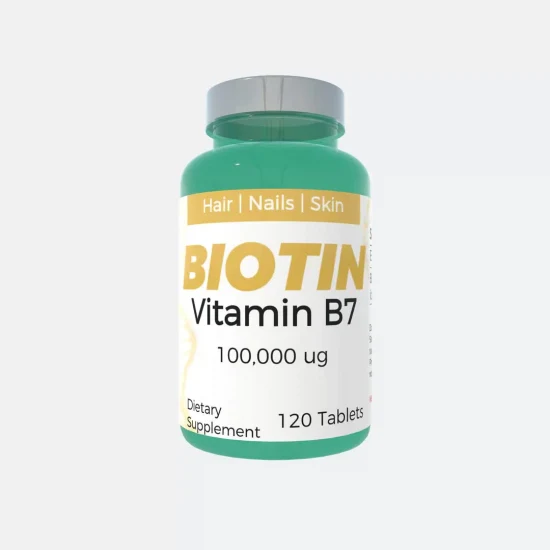 Integratore sanitario Cura delle unghie Dmscare Biotina Compresse Vitamina B7 Compresse Biotina
